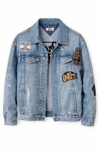 Tommy hilfiger giacca jeans - tommy,