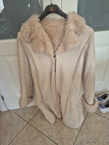 Cappotto beige con - cappotto,
