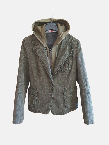 Giacca corta misto cotone - in,