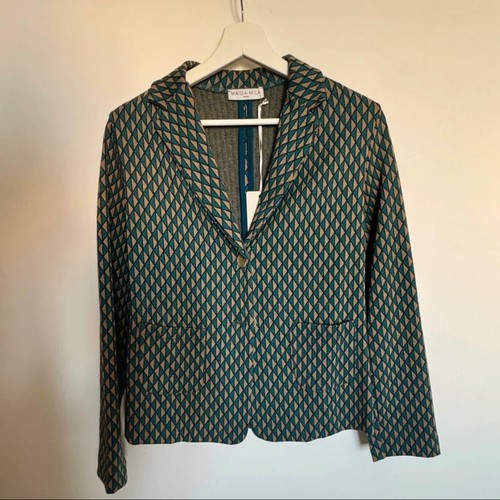 Blazer fantasia verde e - blazer, a