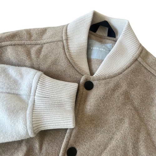 Bomber everlane tan beige - bomber,